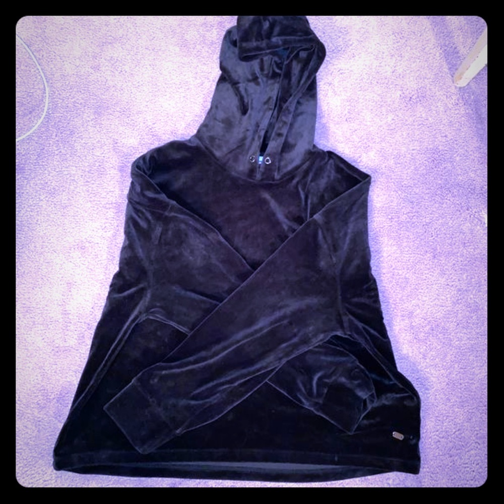 DKNY Sport Velour Hoodie